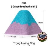  Viên sủi ngâm chân dưỡng bàn chân 30g Chillme hương nước hoa làm sạch mềm mại 