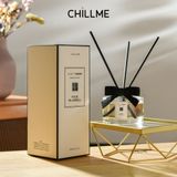  Tinh dầu thơm phòng hương nước hoa 180ml Chillme cắm que tỏa hương khử mùi lâu Reed Diffuser trang trí 