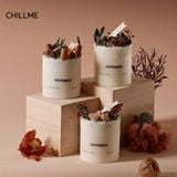  Nến thơm handmade Citta hoa cỏ 4 mùa hương thơm tự nhiên thư giãn trang trí decor phòng bàn làm việc 