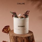  Nến thơm handmade Citta hoa cỏ 4 mùa hương thơm tự nhiên thư giãn trang trí decor phòng bàn làm việc 
