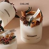  Nến thơm handmade Citta hoa cỏ 4 mùa hương thơm tự nhiên thư giãn trang trí decor phòng bàn làm việc 