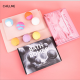 Set 12 viên sủi bồn tắm dưỡng da quà tặng Chillme thư giãn hương nước hoa 