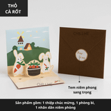  Thiệp chúc mừng 3d cao cấp giáng sinh sinh nhật lễ tình nhân nhiều mẫu đẹp hàn quốc 