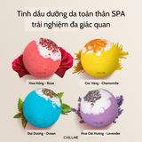  Viên sủi bồn tắm dưỡng da ( KHÔNG TẠO BỌT)  thư giãn 100g Chillme hương nước hoa decor hoa khô Bath bomb 