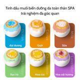  Viên thả bồn tắm muối biển dưỡng ẩm da xoá bỏ mụn lưng 100g Chillme tươi mới 