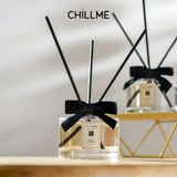  Tinh dầu thơm phòng hương nước hoa 180ml Chillme cắm que tỏa hương khử mùi lâu Reed Diffuser trang trí 