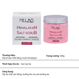  Tẩy Tế Bào Chết Body muối hồng Himalaya Chillme 340G dưỡng ẩm trắng cho làn da 