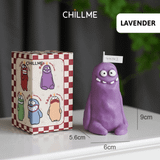  Nến Thơm phòng Mud Man Monster dễ thương cute Chillme làm quà tặng trang trí độc đáo 