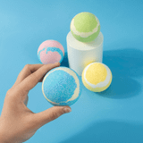  Bathbomb viên thả bồn tắm mix nhiều màu 100g Chillme dưỡng ẩm da mụn lưng thư giãn 