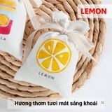  Túi thơm để tủ quần áo khử mùi treo xe giày dép chống côn trùng thư giãn dễ chịu 