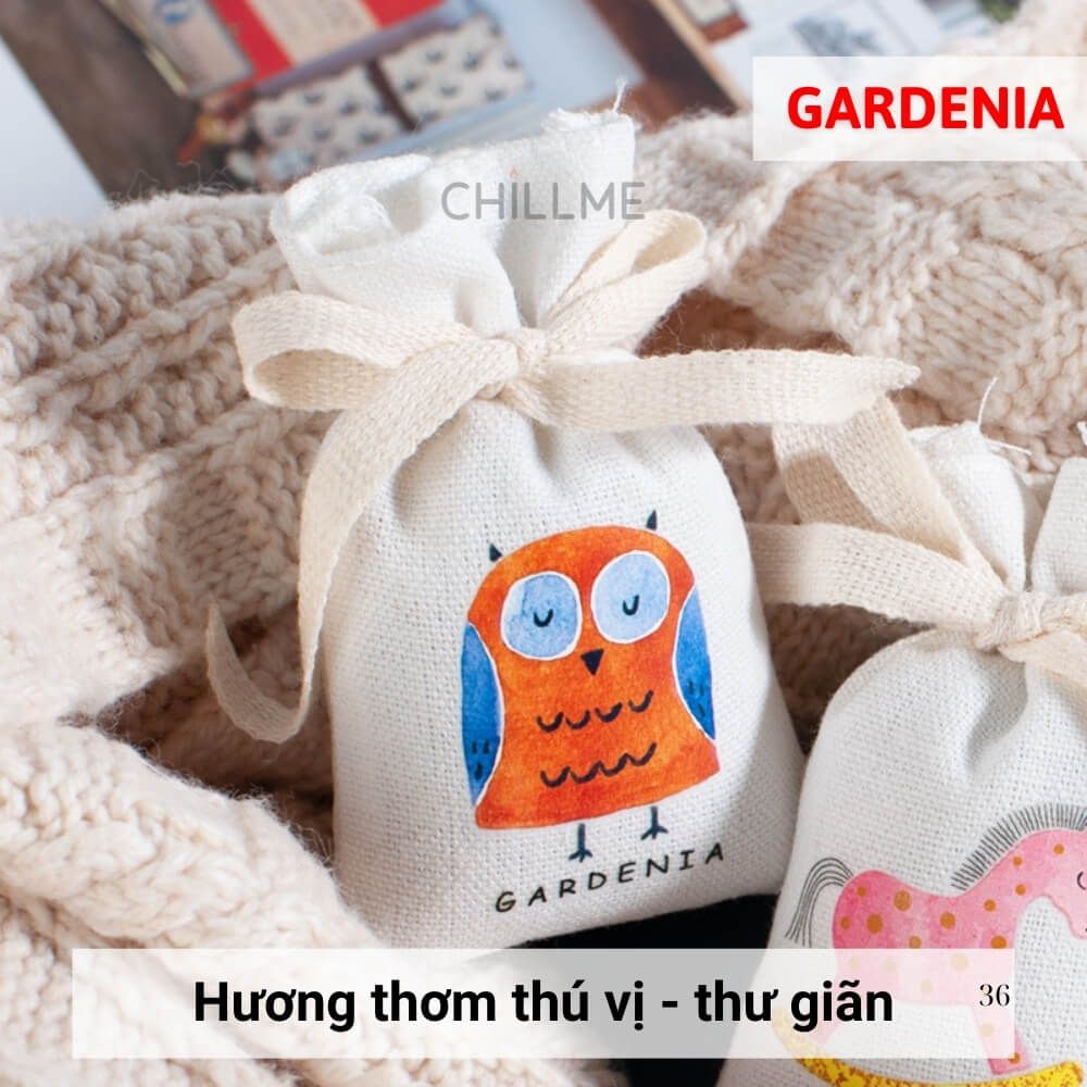  Túi thơm để tủ quần áo khử mùi treo xe giày dép chống côn trùng thư giãn dễ chịu 