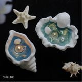  Nến thơm tealight mini hình vỏ sò handmade quà tặng sinh nhật người yêu bạn bè 