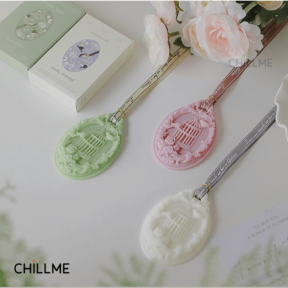  Sáp thơm treo tủ quần áo vintage Chillme thơm phòng kệ tủ quần áo trang trí decor quà tặng kỷ niệm 