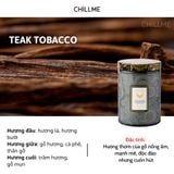  Nến thơm tinh dầu size L Chillme 785g sáp đậu nành không khói hương thơm thư giãn nhẹ nhàng 