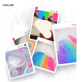  Viên sủi bồn tắm cầu vồng dưỡng da Chillme nhiều màu 120g quà tặng thư giãn giảm stress 