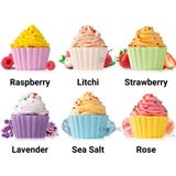  Viên sủi bồn tắm bathbomb Chillme dưỡng ẩm làn da thư giãn tạo màu hình bánh kem dễ thương 