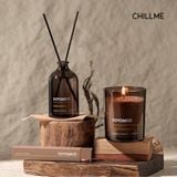  Set nến thơm tinh dầu Chillme khuếch tán quà tặng sinh nhật người yêu bạn gái đám cưới thư giãn vintage 