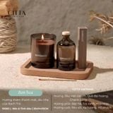  Set nến thơm tinh dầu Chillme khuếch tán quà tặng sinh nhật người yêu bạn gái đám cưới thư giãn vintage 