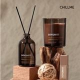  Set nến thơm tinh dầu Chillme khuếch tán quà tặng sinh nhật người yêu bạn gái đám cưới thư giãn vintage 