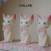 Nến thơm tạo mô hình chú mèo dễ thương Chillme handmade decor làm quà tặng trang trí dễ thương