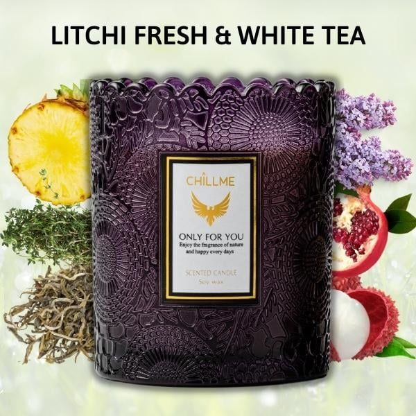  Nến Classic Litchi Fresh & Tea 
