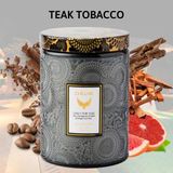  Nến Hũ L Teak Tobacco 