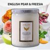 Nến Luxury English Pear & Freesia