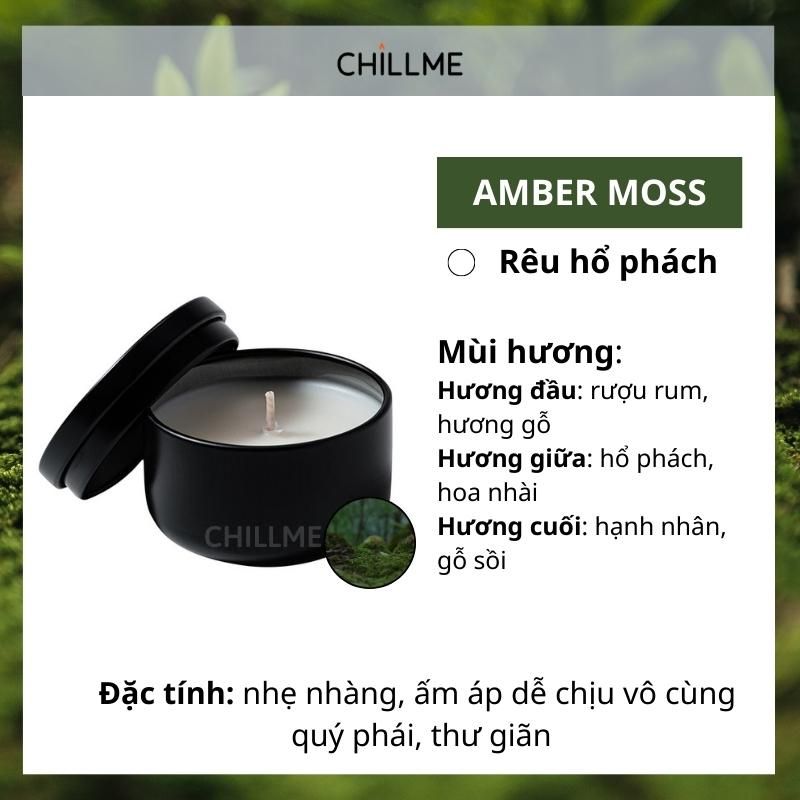  Nến thơm tealight mini cao cấp chillme sáp đậu nành organic decor trang trí nhà cửa và quà tặng 