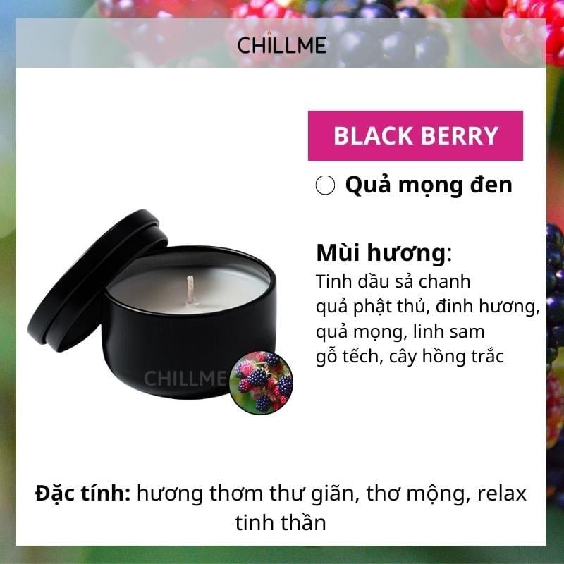  Nến thơm tealight mini cao cấp chillme sáp đậu nành organic decor trang trí nhà cửa và quà tặng 