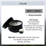  Nến thơm tealight mini cao cấp chillme sáp đậu nành organic decor trang trí nhà cửa và quà tặng 