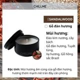  Nến thơm tealight mini cao cấp chillme sáp đậu nành organic decor trang trí nhà cửa và quà tặng 