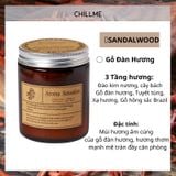  Nến thơm tinh dầu thiên nhiên chillme không khói thơm phòng ngủ an toàn decor đẹp mắt thư giãn Aroma 