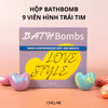 Set quà tặng 9 viên sủi bồn tắm dưỡng ẩm da khô Chillme thư giãn chăm sóc