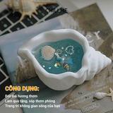  Nến thơm tealight mini hình vỏ sò handmade quà tặng sinh nhật người yêu bạn bè 