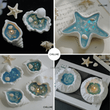  Nến thơm tealight mini hình vỏ sò handmade quà tặng sinh nhật người yêu bạn bè 