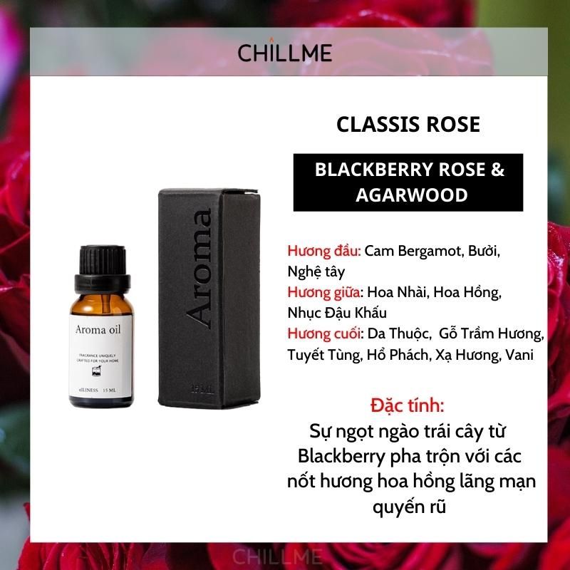  Tinh dầu nguyên chất Chillme 15ml sử dụng cho máy xông khuyếch tán tinh dầu dễ chịu 