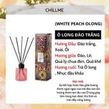  Tinh dầu thơm phòng khuyếch tán Chillme 100ml que gỗ khử mùi không khí thư giãn decor 