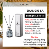  Tinh dầu thơm phòng thiên nhiên Chillme que gỗ khuếch tán hương cao cấp thư giãn sang trọng 120ml 