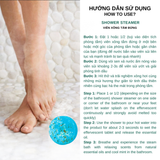  Viên xông tắm đứng Shower Steamer Chillme 30g tinh dầu thư giãn giảm stress ngủ ngon 