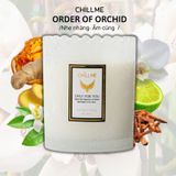  Nến thơm Classic Chillme hương nhẹ nhàng ấm áp 200g - Order Of Orchid 