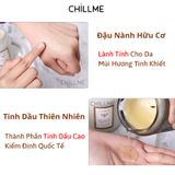  Nến thơm phòng classic Chillme mùi hương tự nhiên làm quà tặng thư giãn khử mùi decor 