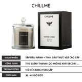  Nến thơm nắp chuông Chillme hương tươi mát thanh khiết 150g - Lime Basil & Citrus 