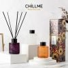 Tinh dầu thơm phòng khuyếch tán Chillme 100ml que gỗ khử mùi không khí thư giãn decor