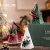 Set quà tặng giáng sinh noel nến thơm hình cây thông Chillme