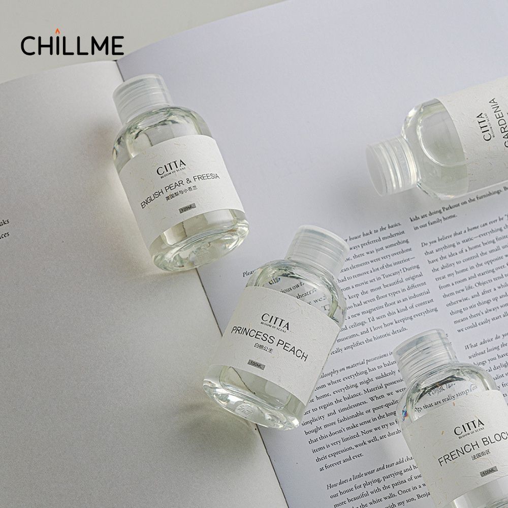  Tinh dầu bổ sung thay thế Chillme 100ml đủ mùi hương refill cho chai đã sử dụng Citta 