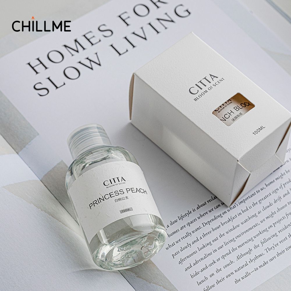  Tinh dầu bổ sung thay thế Chillme 100ml đủ mùi hương refill cho chai đã sử dụng Citta 