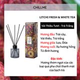  Tinh Dầu Tán Hương Luxury Litchi Fresh White Tea 