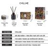Set nến thơm tinh dầu khuếch tán chillme quà tặng cao cấp thư giãn khử mùi không khói