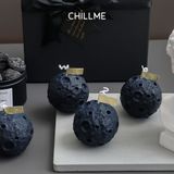  Nến sáp thơm tiểu hành tinh hình mặt trăng Chillme handmade làm quà tặng trang trí thư giãn 