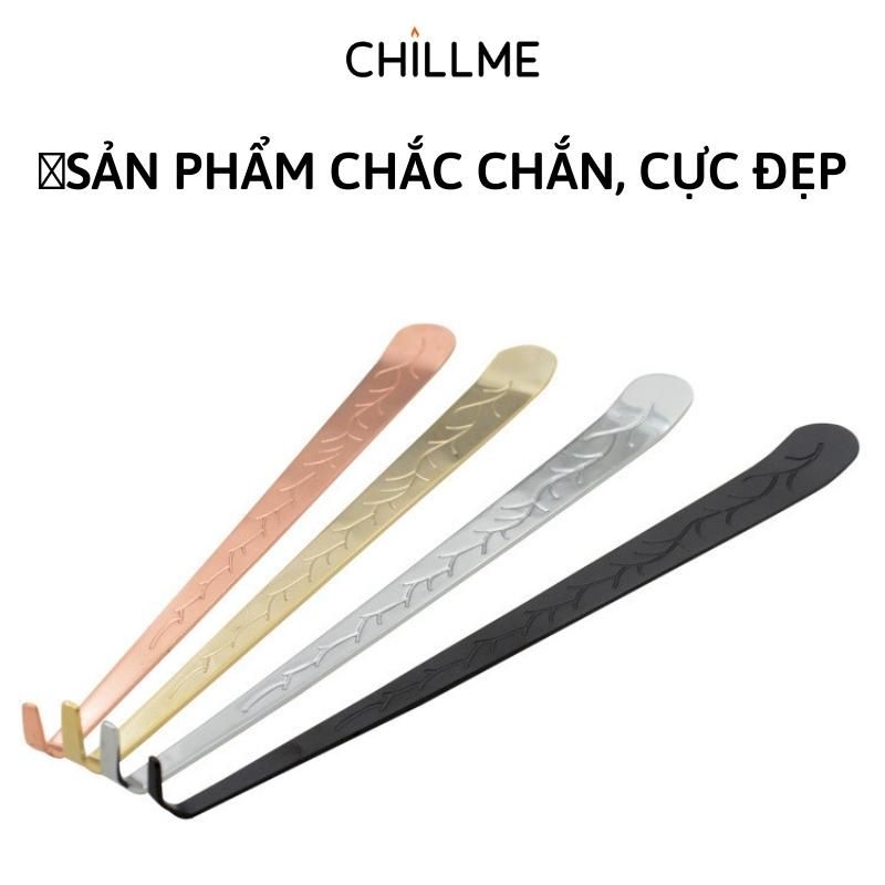  Khêu que dìm bấc nến thơm chăm sóc nến chuyên dụng kim loại không gỉ cao cấp - Chillme 